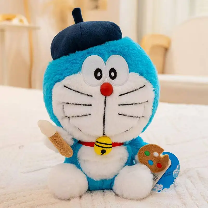 最新カウボーイシェフケーキシリーズ ドラえもん人形 かわいいぬいぐるみ漫画アニメかわいいギフト子供の誕生日プレゼント