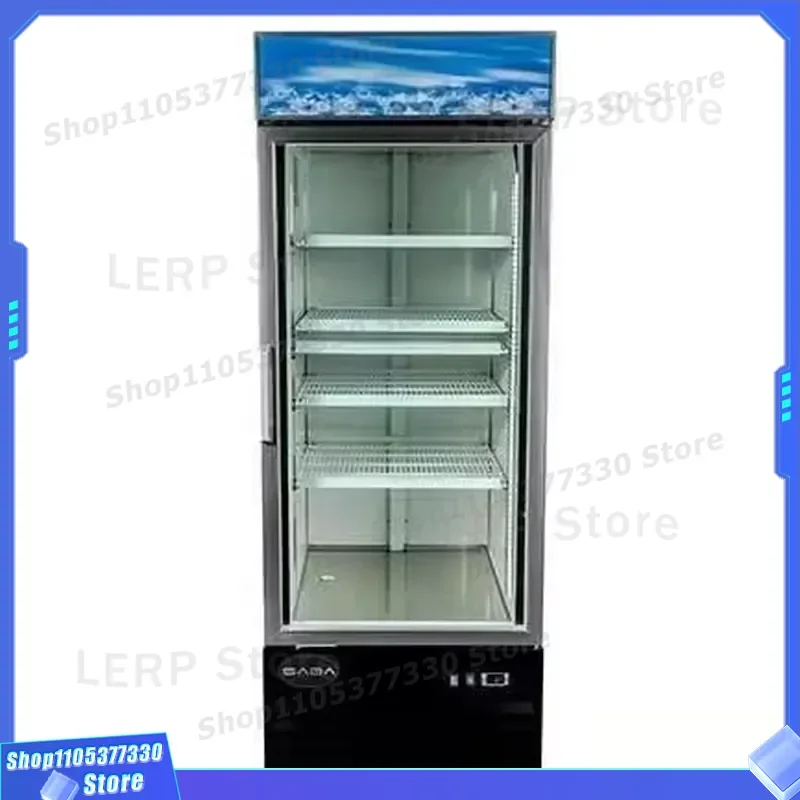 Commercial Glass Door Ice Cream Display Freezer Stand Low Price Shop Equipment Frozen Food Storage Cabinet Retail Showcase