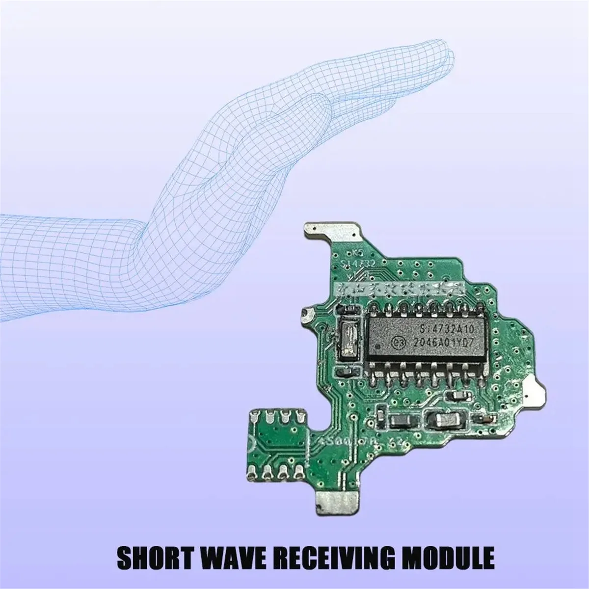 Imagem -06 - Módulo de Modificação Rádio Si4732 para Quansheng Uvk5 Uvk6 Onda Curta fm Chip de Expansão 2m