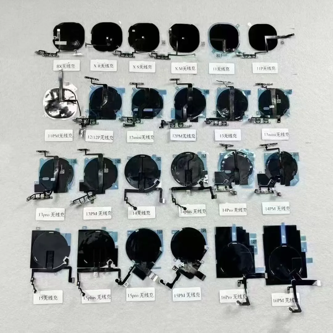 Wireless Charging Flex Cable with Volume Flex for IPX 11 12 13 14 15 16 Pro Max Full Series Mobile Phone Change Repair Tool