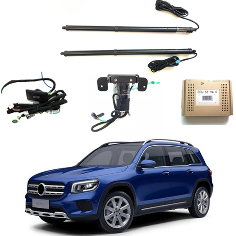 Electric Tailgate For Mercedes-Benz GLB 2019+ Power Trunk Lift Electric Hatch Tail Gate Auto Rear Door Tail Box Intelligent