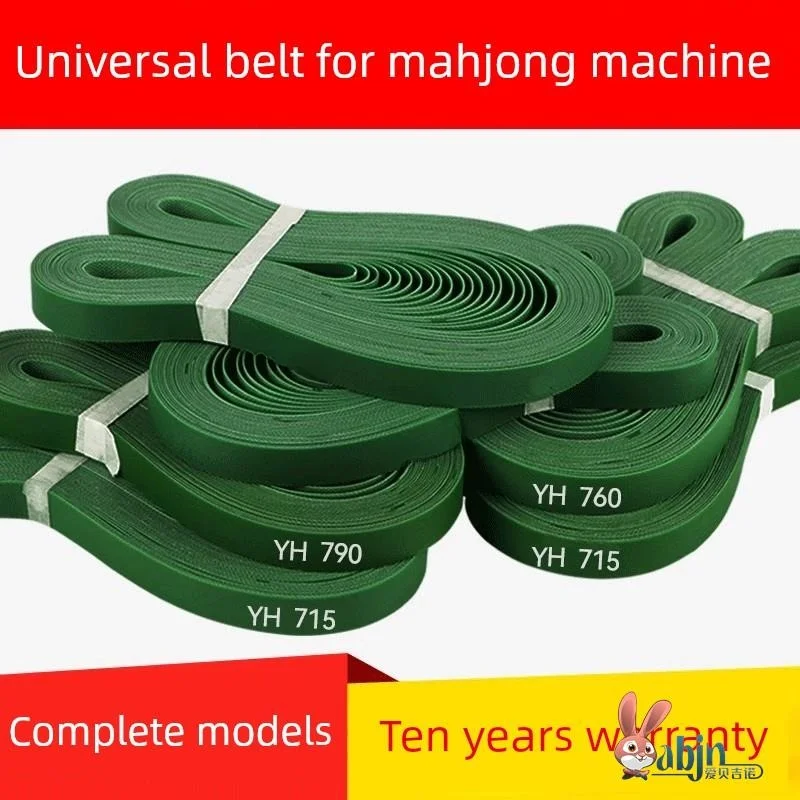 

Auatic Mahjong hine Belt Replacement Classic Four- Mouth Tra Accories Mahjong Table Cards for Entertainment