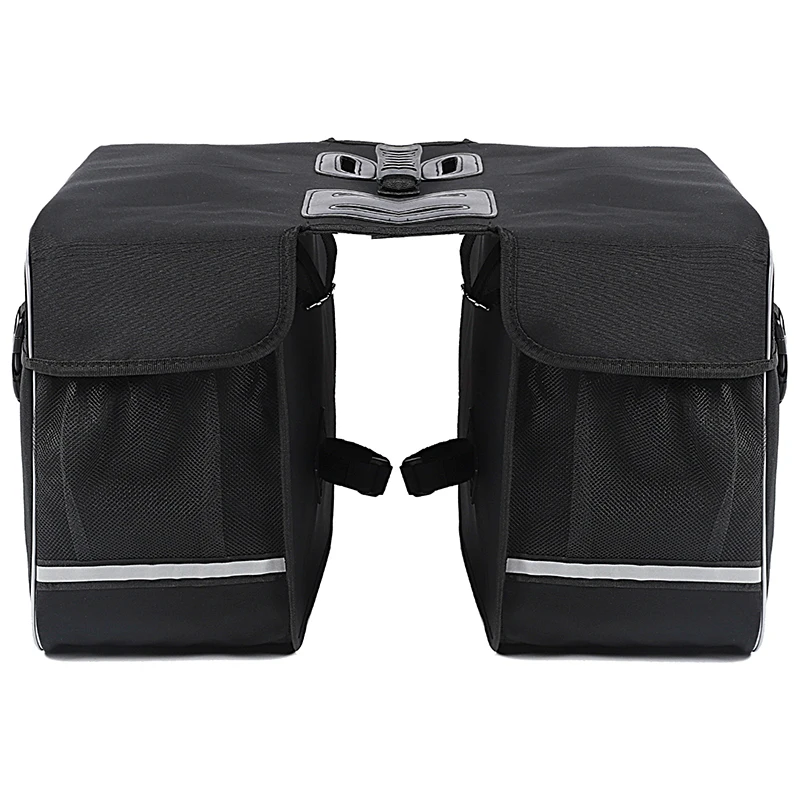 WEST BIKING Bicycle Bag Waterproof Bike Rear Rack Pannier 25-28L Large Capacity Side Bag Cycling MTB Luggage Carrier Trunk Bags