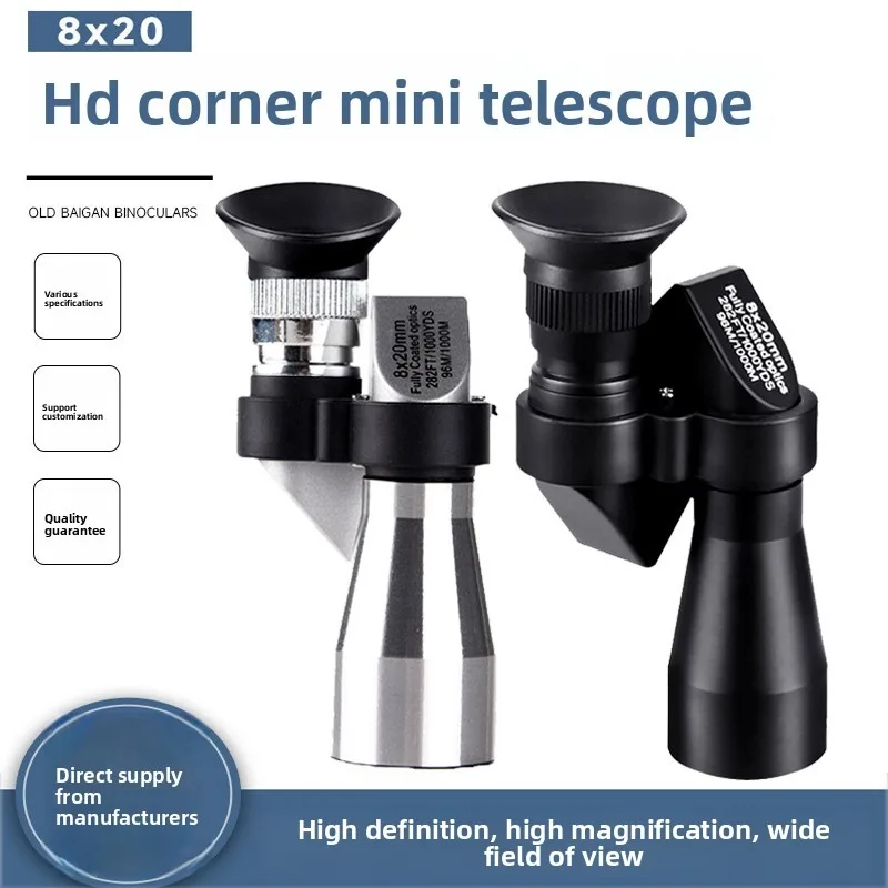 Monocular 8x20 compacto impermeable para exteriores y acampada - imagen 3