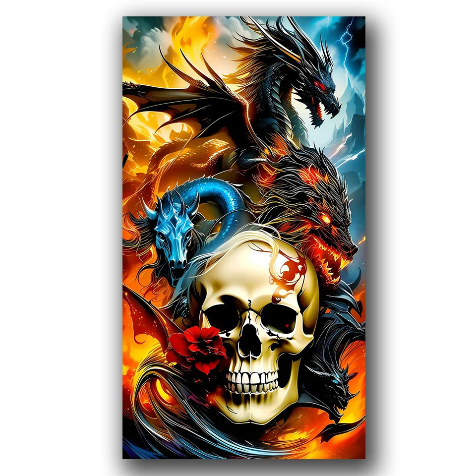 Peinture diamant DIY squelette - Halloween Skeleton Decoration avis et prix