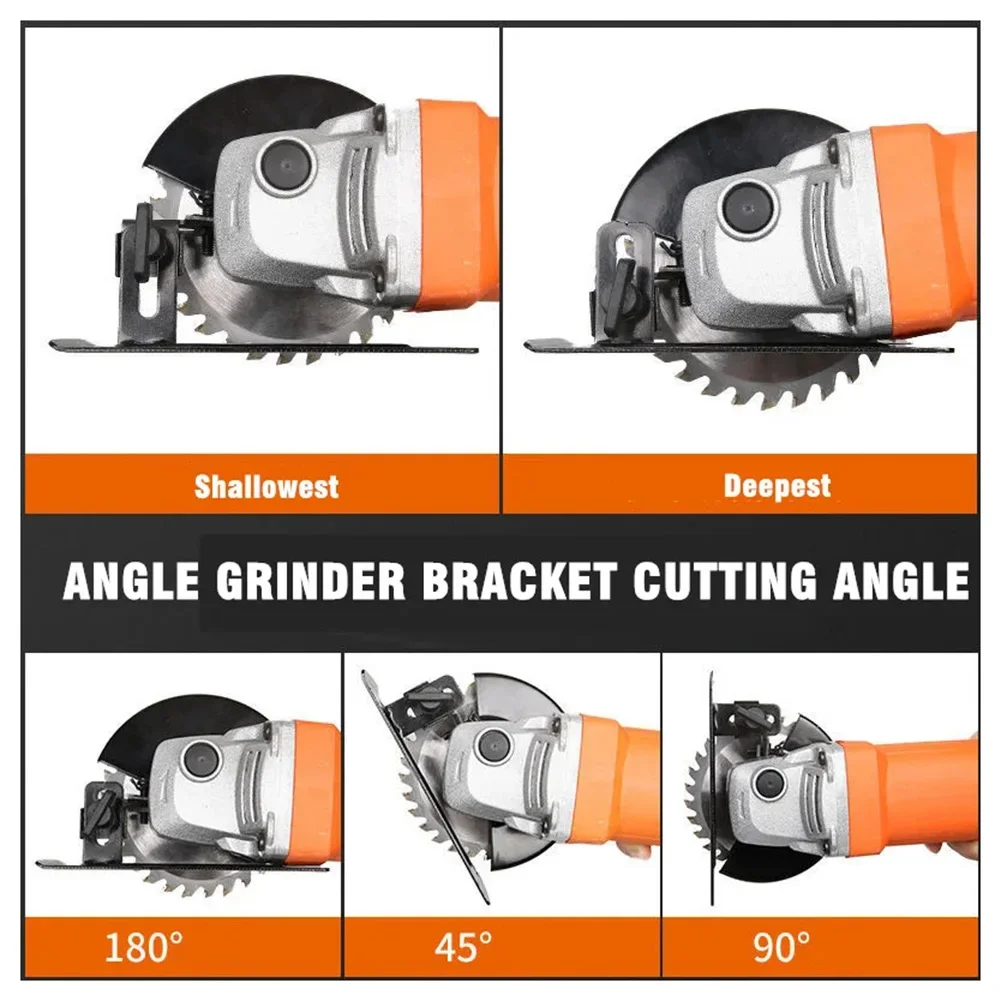 Angle Grinder Universal Bracket DIY Stand Grinder Holder Support Angle Grinder Cutting Machine Base Woodworking Table Protective