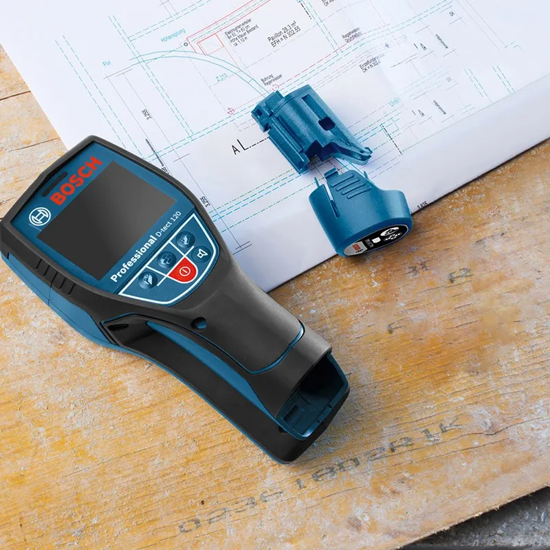 Imagem -06 - Bosch D-tect 120 Digital Metal Detector Professional Wall Wiring e Floor Detection Scanner High-precisão Stud Finder Tools