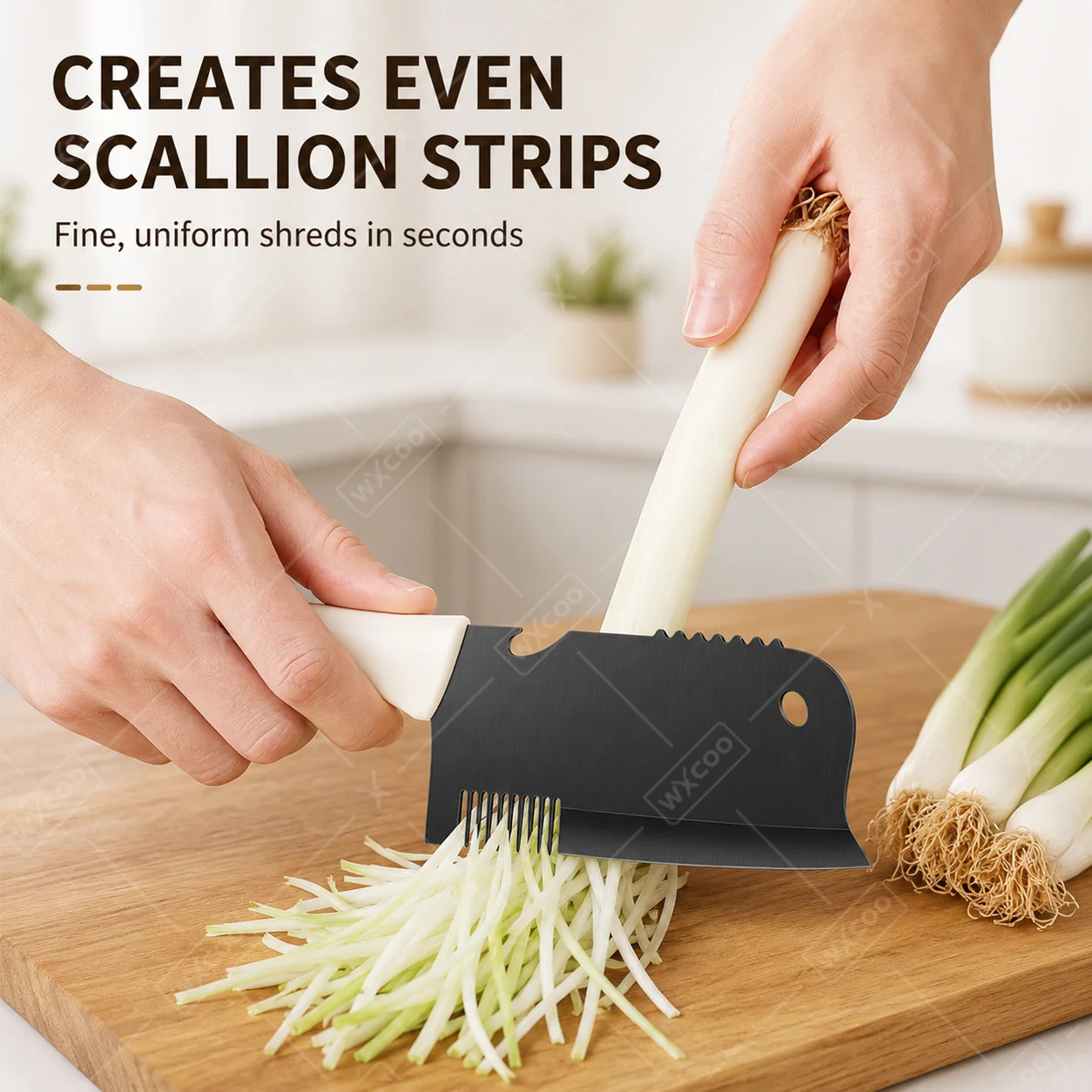 WXCOO RVS Prei Snijder Schille - Kitchen Gadgets For Arthritic Hands recensie en prijs