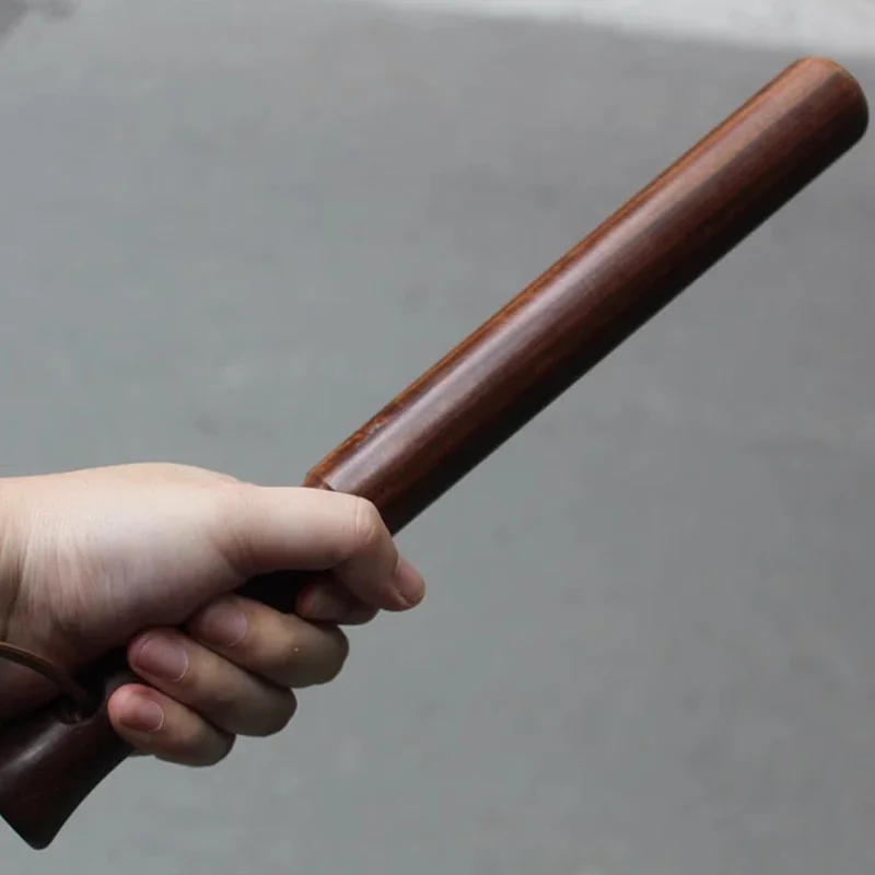 Strumenti di emergenza per auto multifunzione con bastoncino di legno corto portatile EDC da 34 cm