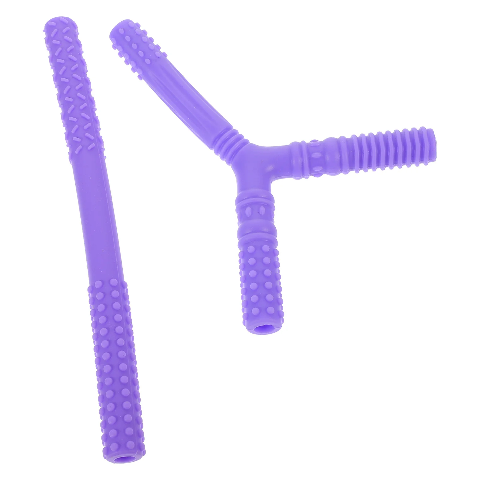 

1Set Silicone Baby Teether Rod Safe for Infants Non Toxic Teeth Relief Sensory Chewable Molar Stick Teether Toy