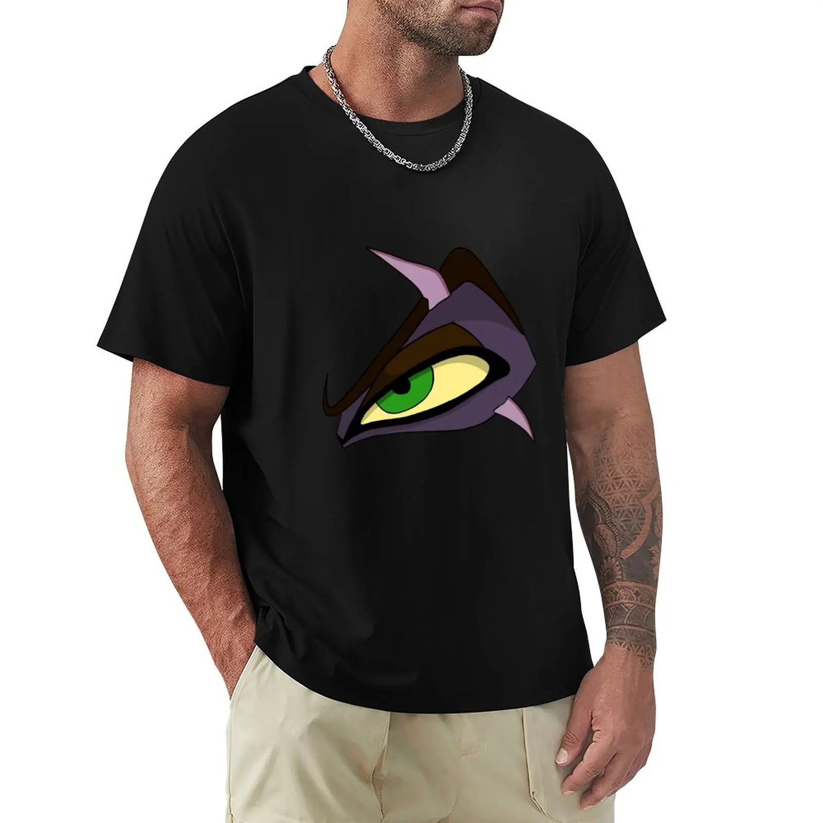 

Scar's eye T-Shirt vintage graphic tee sweat oversized t shirt men