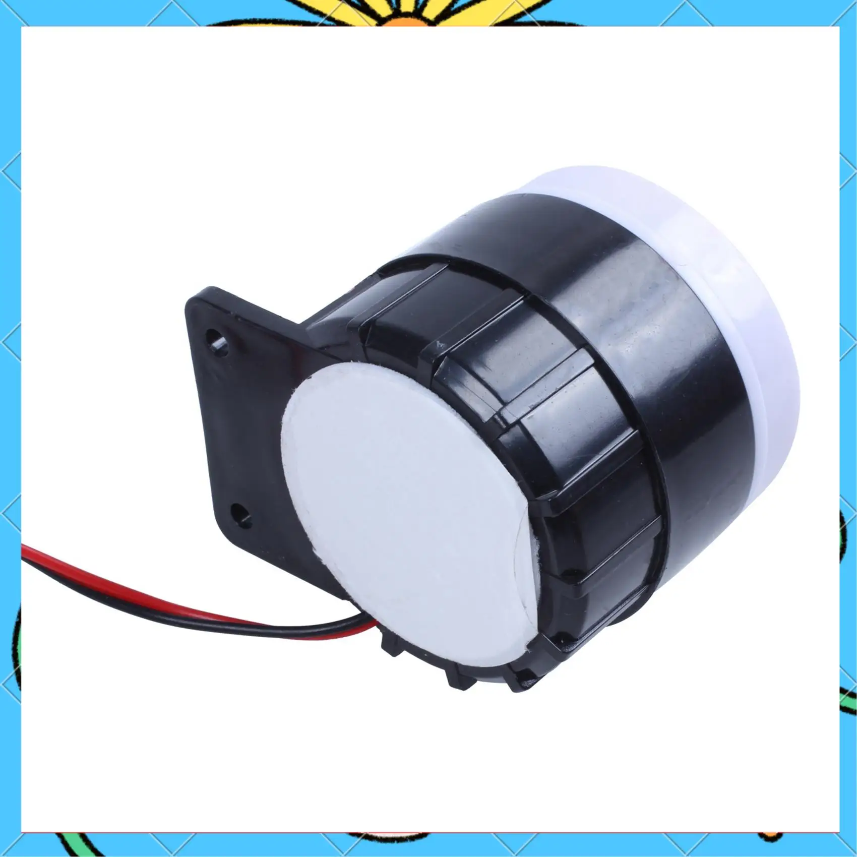 2X Wired Mini Siren For Home Security Alarm System Horn Siren 120DB 12V-[A51I]