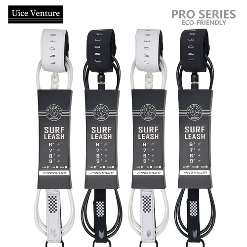 Correa de Surf serie PRO, tabla de SUP, puño antideslizante, correa ligera para tabla de Surf, actualización de TPU 316L, cuerda de Surf para Longboard giratoria de acero inoxidable