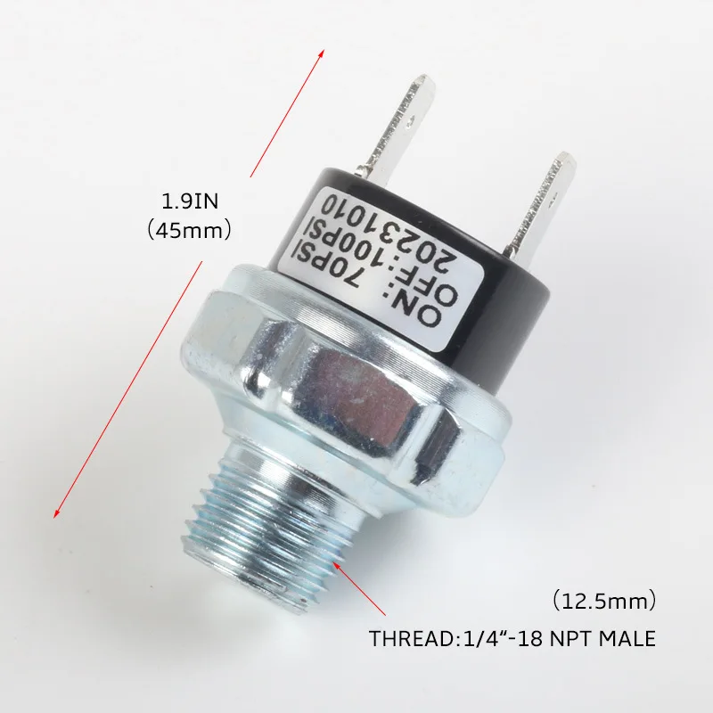 Suitable for boutique pump air compressor pressure switch 80/110/140/90/120/150/180/ 200psi