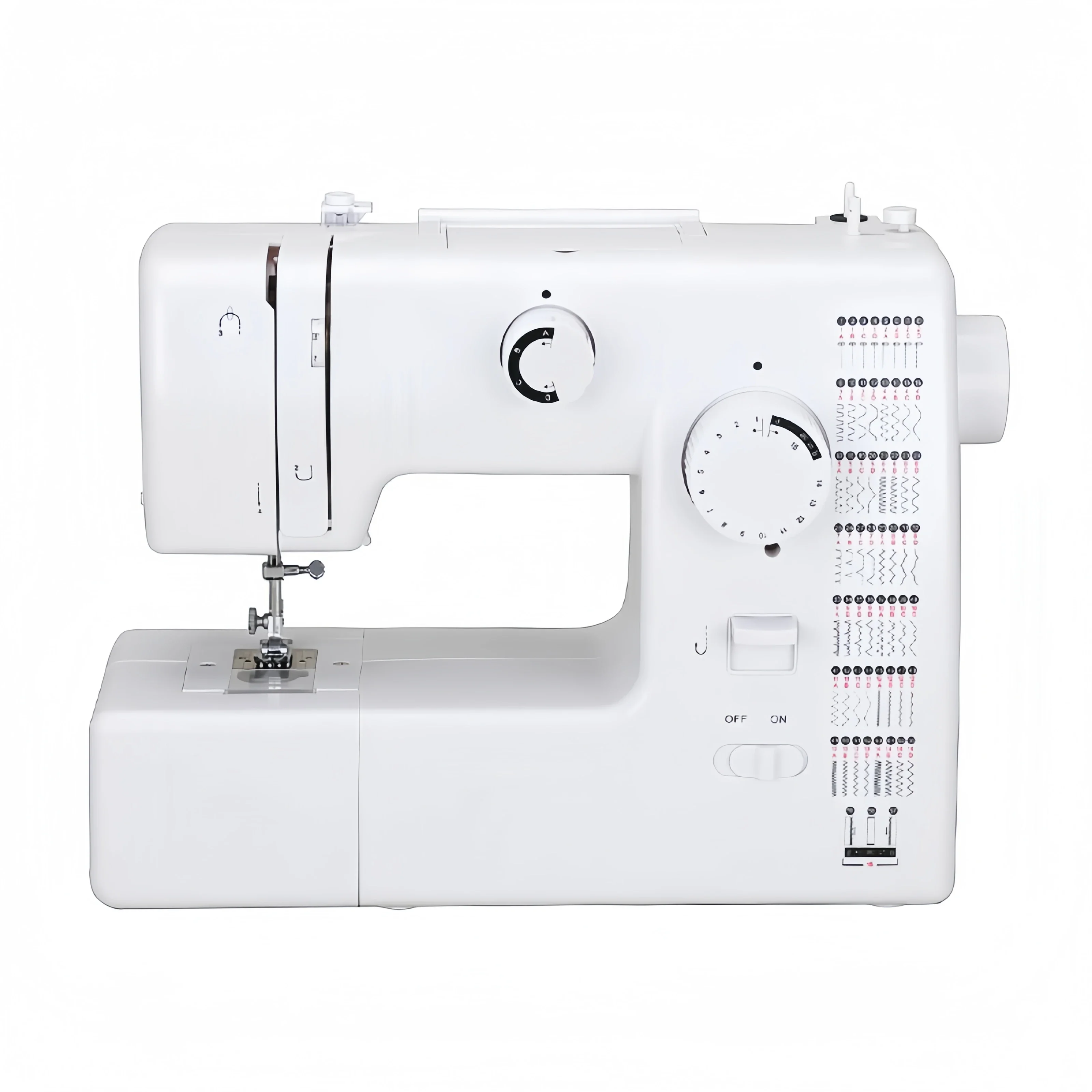 

Popular design 705 Overlock Sewing Machines Mini Electric Sewing Machine 59 Stitches zigzag Sewing Machine