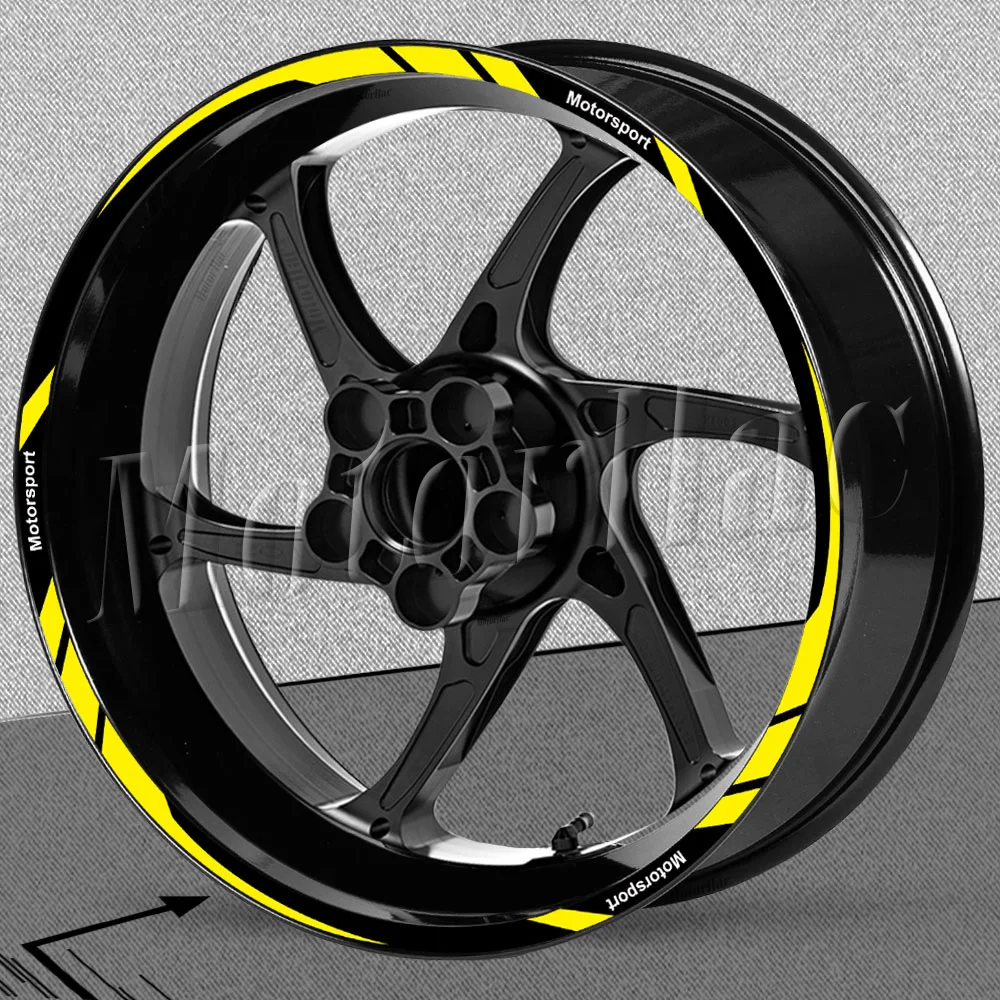 

Motorcycle Wheel Sticker 17'' Rim Decal Stripe Tape Accessories For S1000XR/RR F900/800R S1000R F900XR nine t R 1200R G310R
