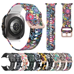 Printed Sports Silicone Strap For Samsung Galaxy Watch Ultra 47mm Band For Galaxy Watch Ultra 47mm Bracelet Watchbands