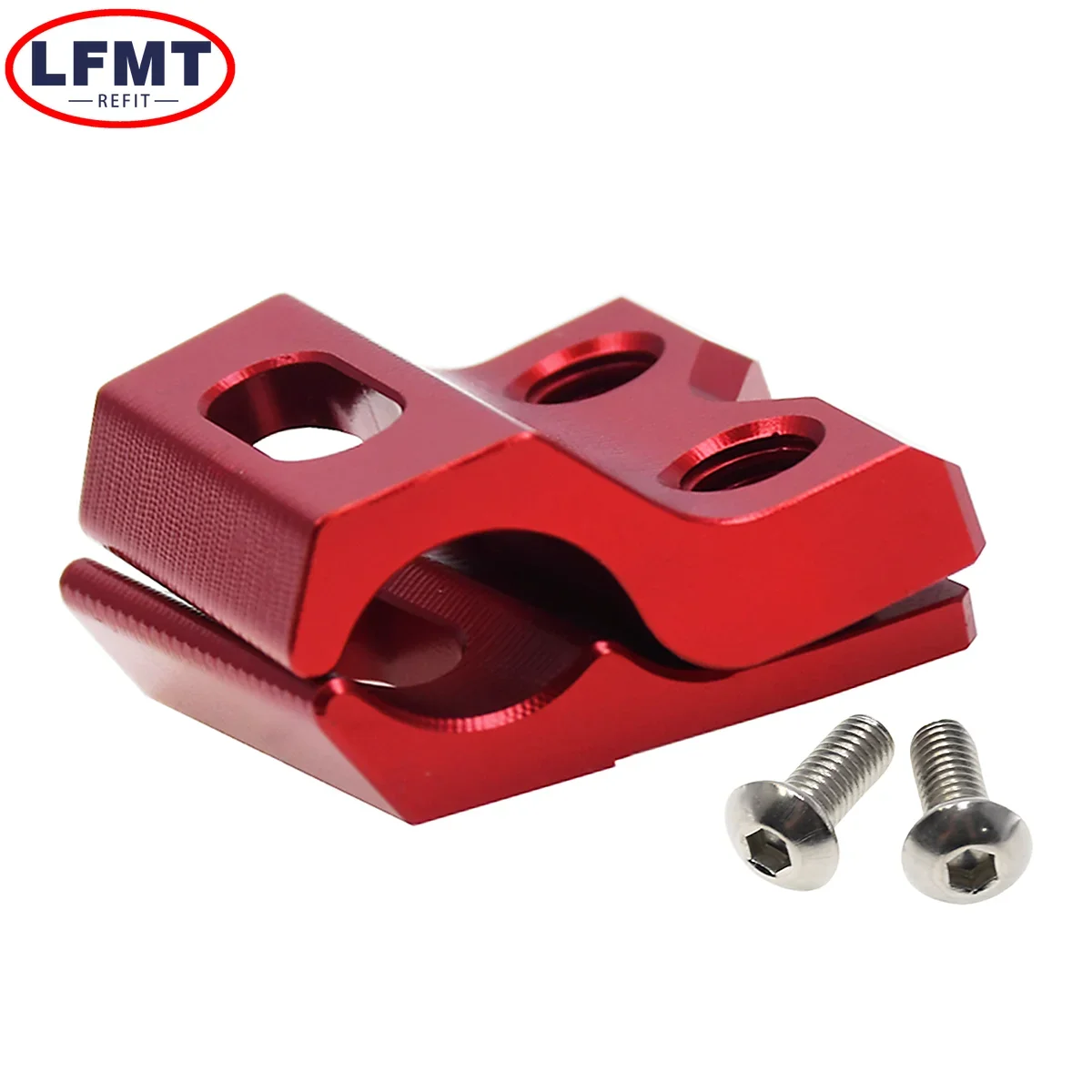 Abrazadera de manguera de freno delantero CNC para motocicleta, soporte de línea para HONDA CRF 125 150 250 300 450 R X RX L para Yamaha YZ 65 85 125 250 450 WR