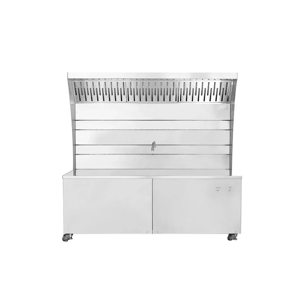 Removable Commercial Cooker Hood with Hob and ESP Electrostatic Collector for Efficient of Grease and Fumes