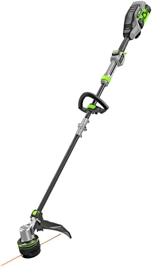 

16-Inch 56-Volt Lithium-Ion Cordless Telescopic Carbon Fiber Straight Shaft String Trimmer, 4.0Ah Battery and Charger Included