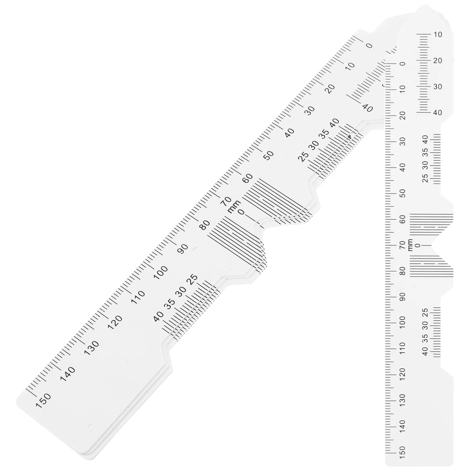

4 Pcs Eyeglass Pupillary Distance Ruler Accessories Pvc Eyewear Accessory Student