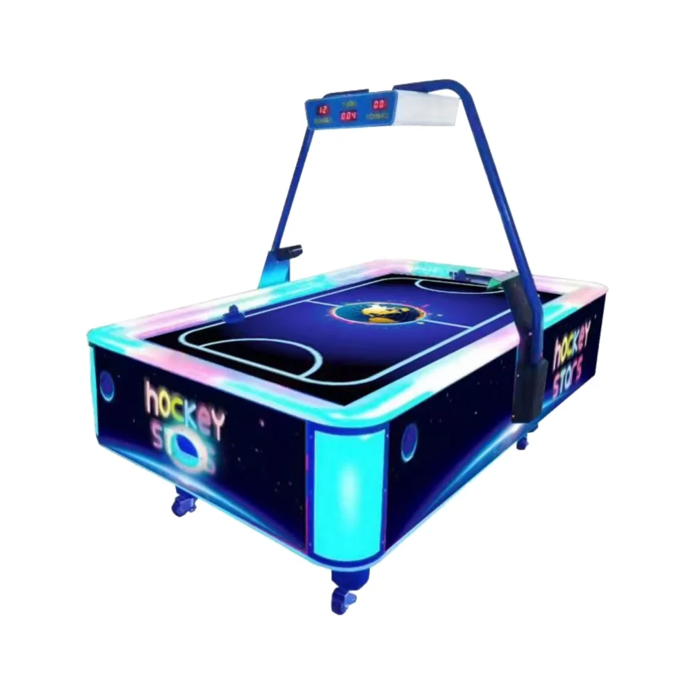 

High Quality Hockey Star Arcade Coin Operated Adult Air Hockey Table Space Hockey Table for Sale