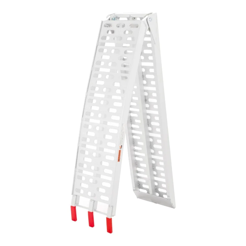 Pair 84" Aluminum Folding Loading Ramps for ATV/UTV Motorcycle 1500Lbs Capacity
