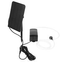 Solar Oxygen Pump Pond Aerators For Outdoor Air Water Fish Tank Aquarium Panel Kit Pet