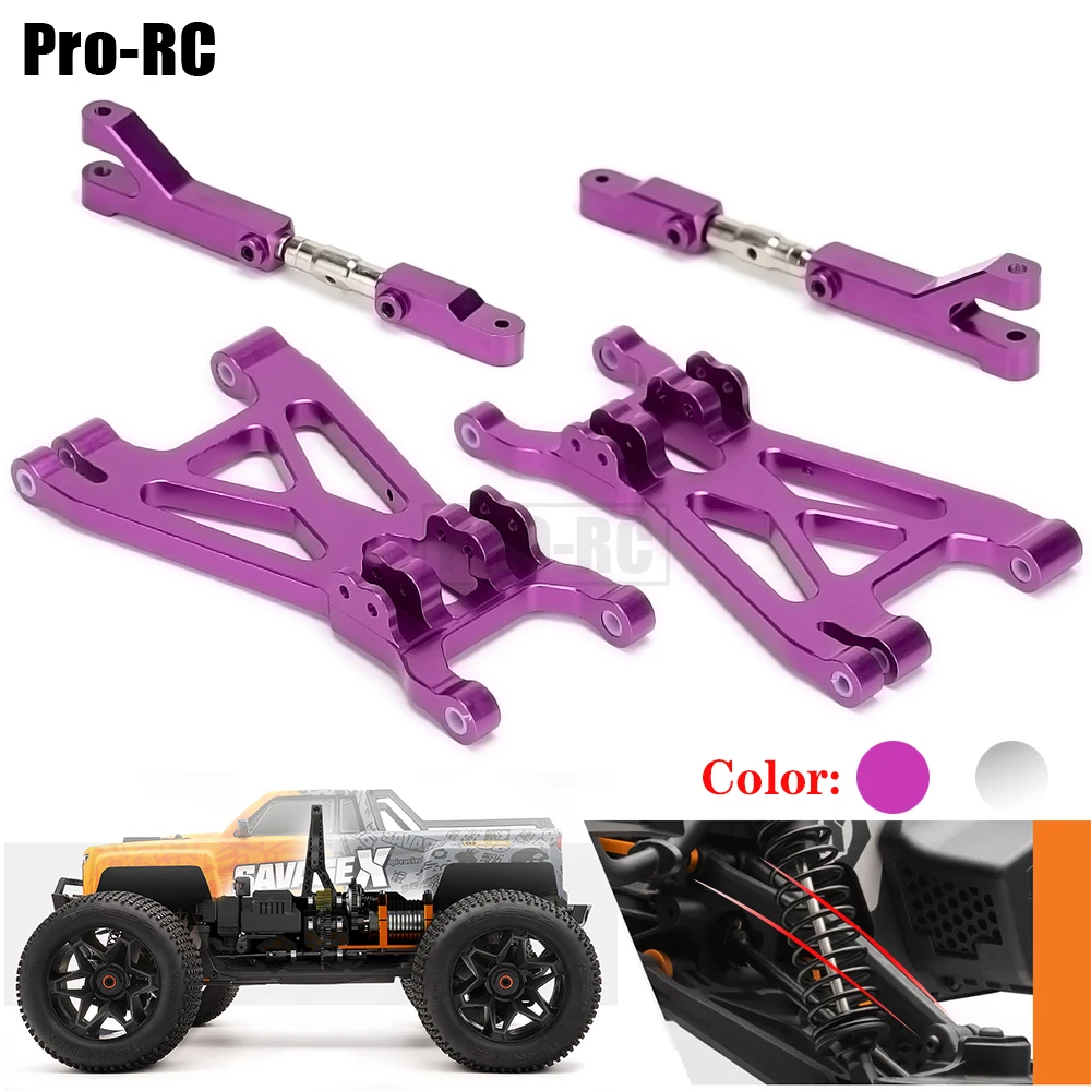 

Front&Rear Upper&Lower Completed Suspension Arm #85238 Alloy Set for RC Car 1/8 HPI SAVAGE 21 25 SS 3.5 4.6 FLUX X XL