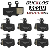 BUCKLOS Resin Disc Brake Pad For SRAM AVID Wear-resistant Hydraulic Brake Pads MTB Brake Pads for DB3 DB5 ELIXIR Cycling Parts