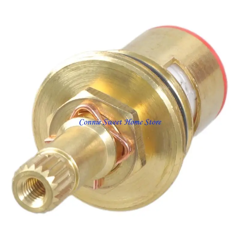 LXAF Replacement Brass Ceramic Disc Tap for Valve Quarter Turn Cartridges Gland