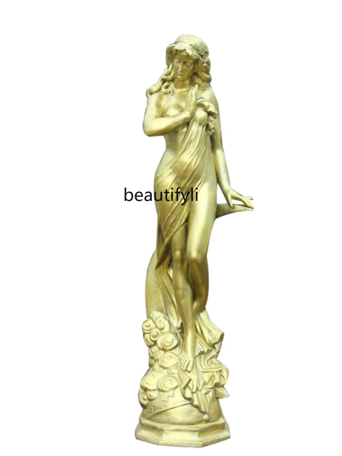 

Courtyard Square Large Club Hotel Hall Decoration Statue European Character Sculptured Ornaments