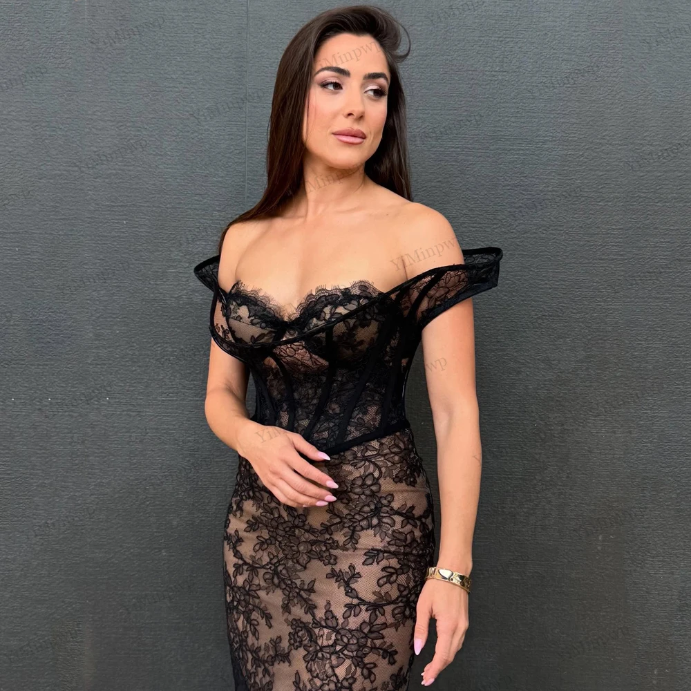 Applique sexy prom dress sweetheart zeemeermin kant mouwloze avondjurken voor vrouwen vestidos elegantes de noche aangepast