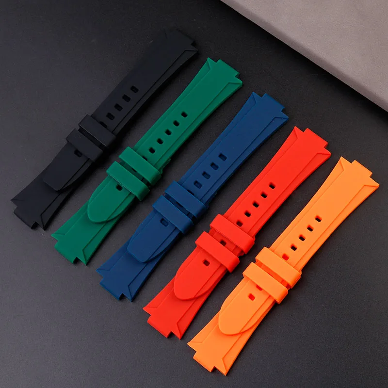 Cinturino in silicone modificato adatto per cinturino in silicone impermeabile Casio G-SHOCK series GST-B400 steel heart 14mm