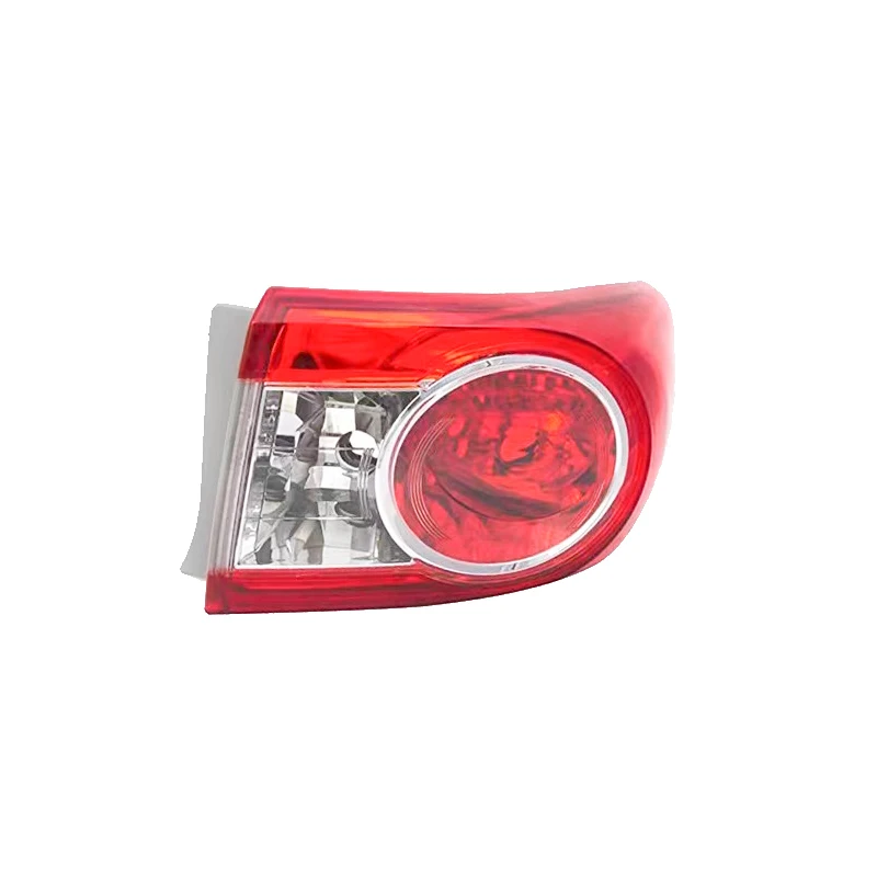 11-13 For Toyota Corolla Tail Light Case Rear Turn Signal Lamp No Bulb Warning Brake Light Cover ABS Plastic Car Accessories