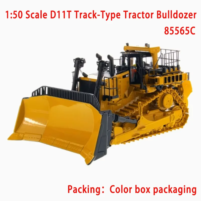 

DM Diecast 1:50 Scale D11T Track-Type Tractor Bulldozer Alloy Engineering Forklift Model Collection Souvenir Ornaments Gifts