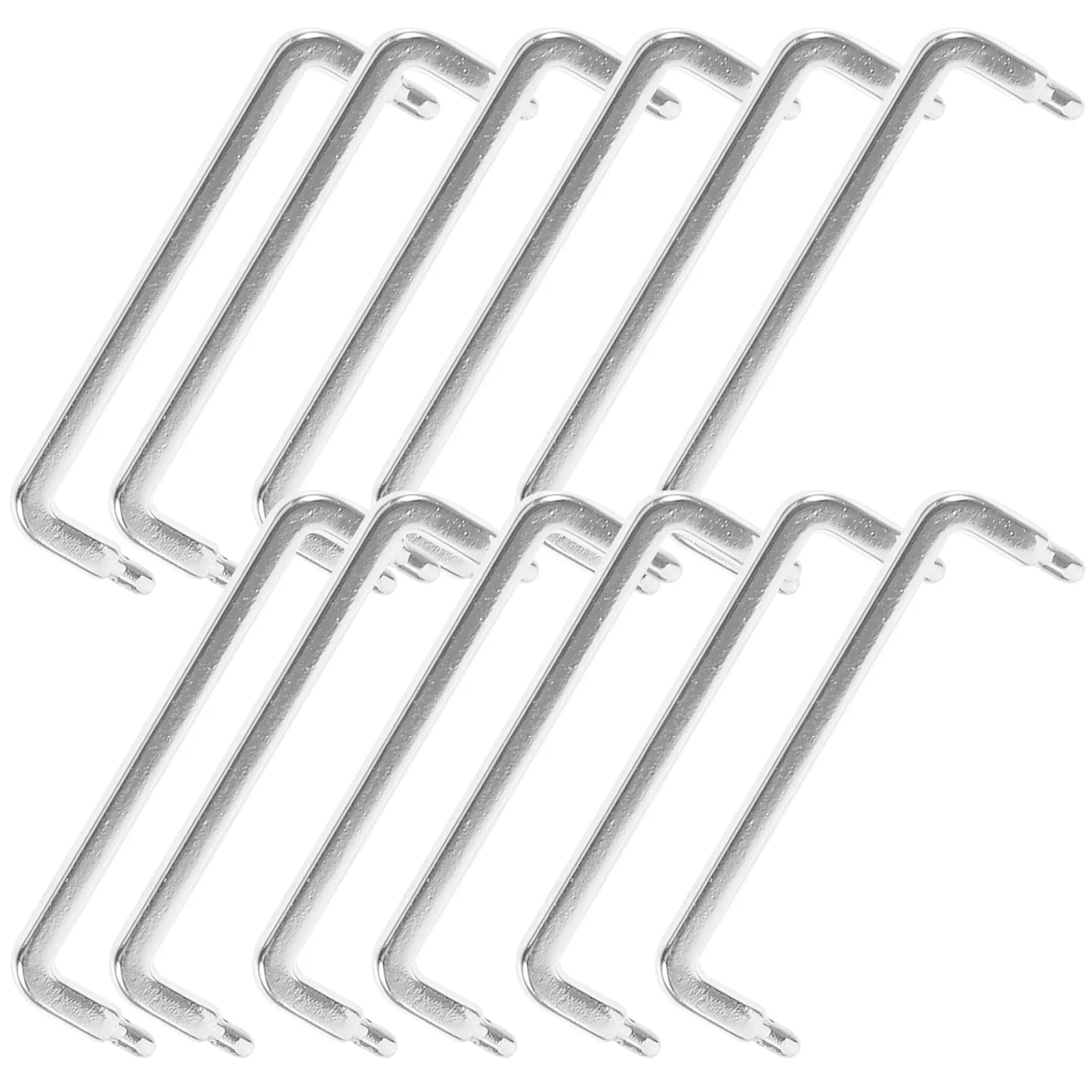 

12Pcs Mini Furniture Handles High-Quality Metal Mini House Drawer Handles Set for Realistic Miniature Room Decor Dolly House