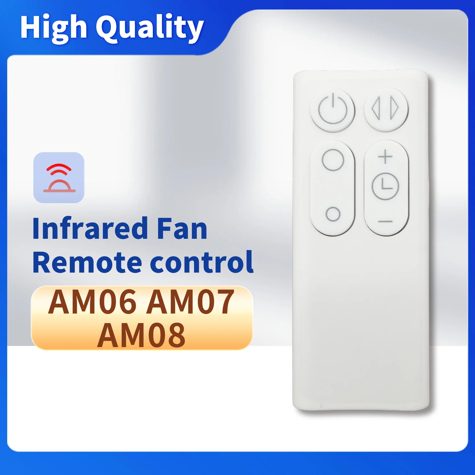 Replacement Remote Control for Dyson AM06 AM07 AM08 Heating and Cooling Fan Humidifier Air Purifier Fan