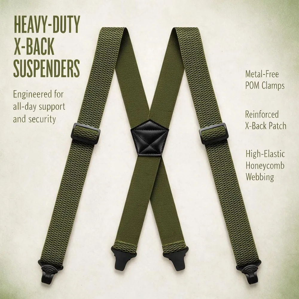 adjustable-elastic-trouser-pants-braces-black-heavy-duty-work-suspenders-for-men-38cm-wide-x-back-with-4-plastic-gripper-clasps