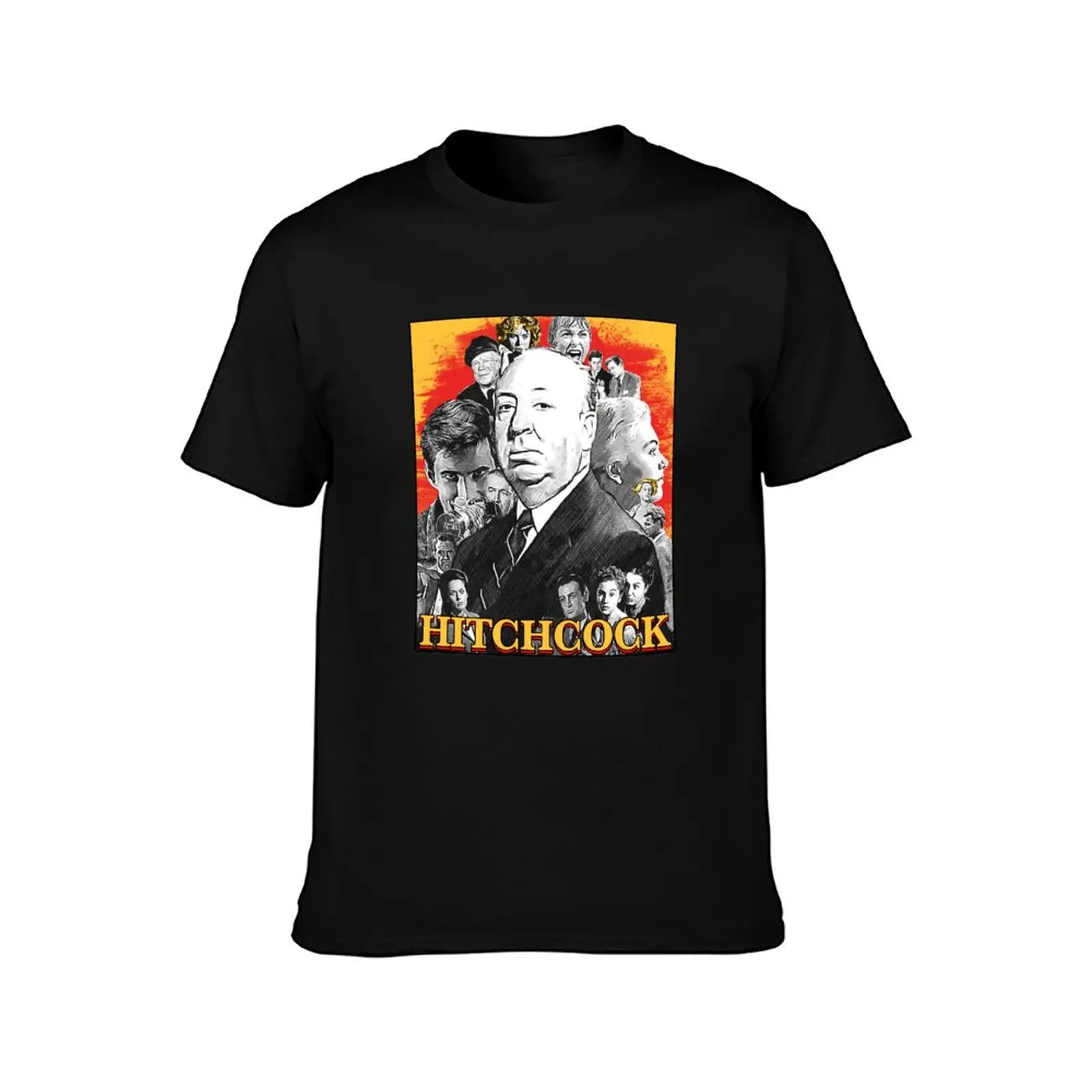 Hitchcock T-Shirt man graphic t shirt T-Shirt
