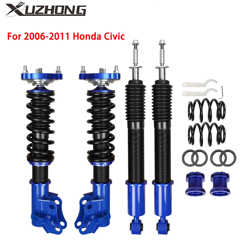 Adjustable Coilovers Struts Shocks Absorber Kits For 2006-2011 Honda Civic EGR-1011