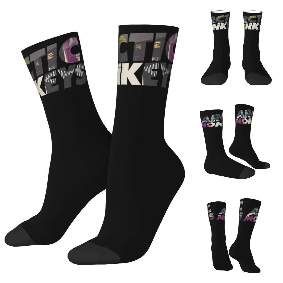 Arctic Monkeys Inspired Men and Women printing Socks,Motion Applicable throughout the year Dressing Gift