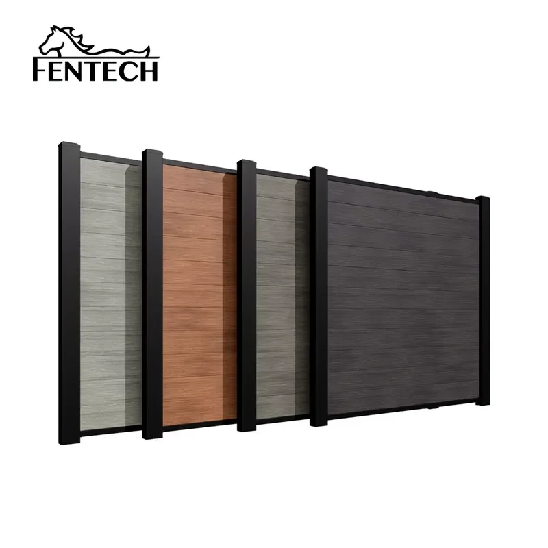 Privacy Fence Decorative Composite Wpc Garden Fence