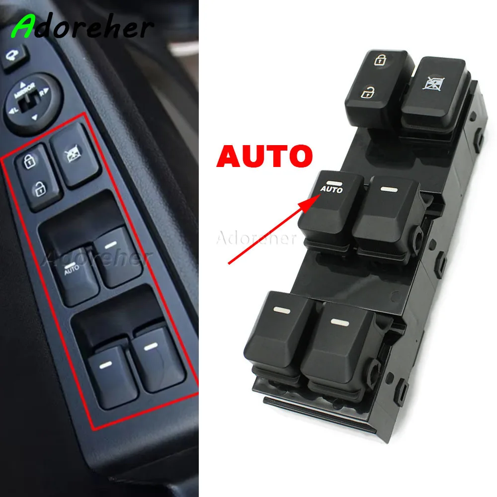 

For Kia Sportage R Window Regulator Switch 2012 2013 2015 2016 Window Keys Obd Car Door Button
