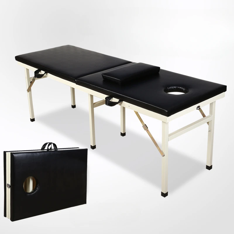 

Lash Salon Bed Massage Folding Facial Portable Couch Massage Table Salon Spa Full Body Massage Liege Salon Furniture LJ50MB