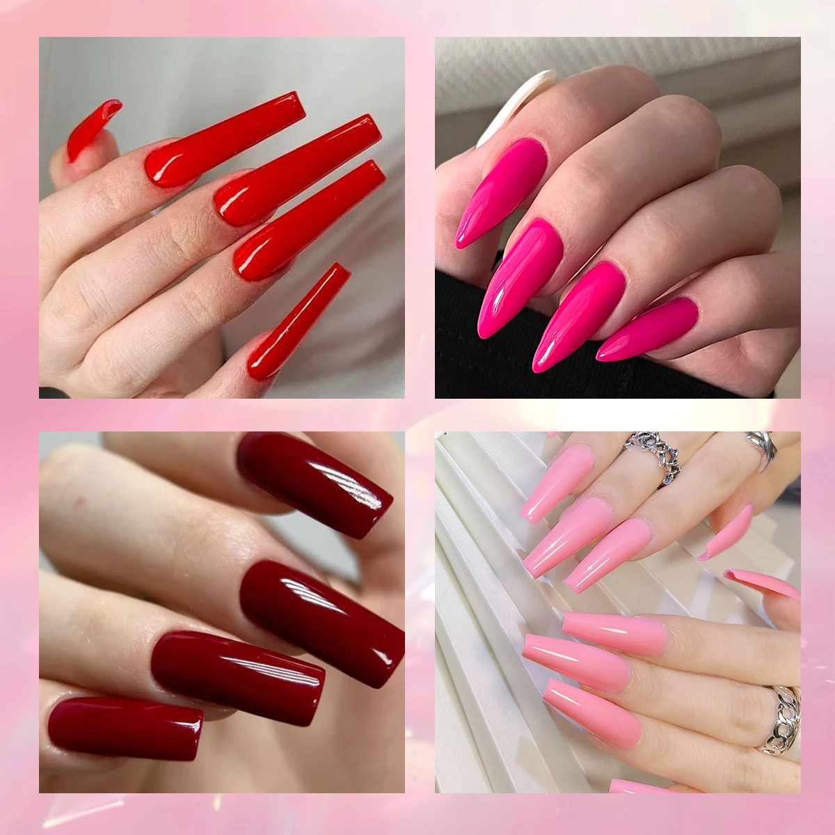 Heimat Frisch Esmalte de uñas en gel de un solo paquete --- Colores de esmalte de uñas en gel de tendencia Otoño/Invierno, color de gel altamente saturado, apto