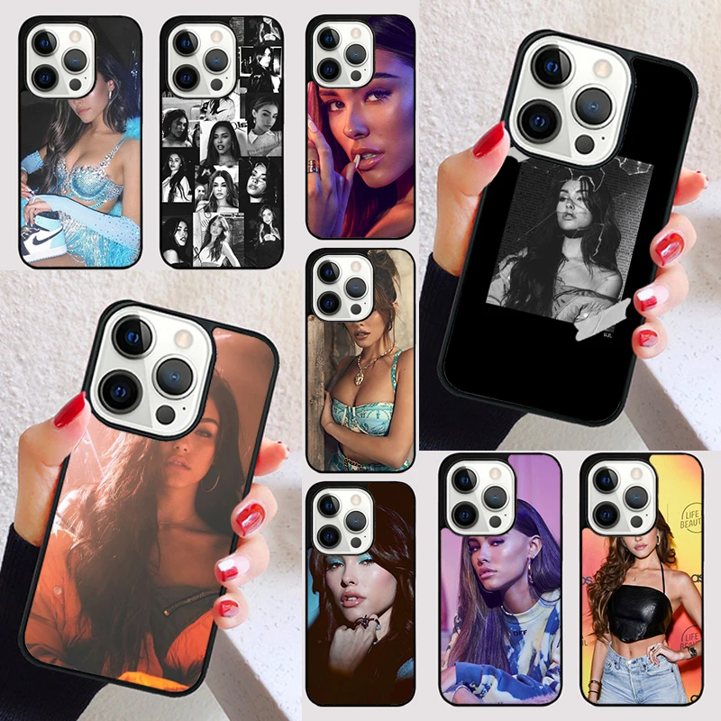 Madison Beer cover For iPhone 15 16 13 12 11 14 Pro Max Mini Max SE 2020 7 8 6S Plus Phone Case