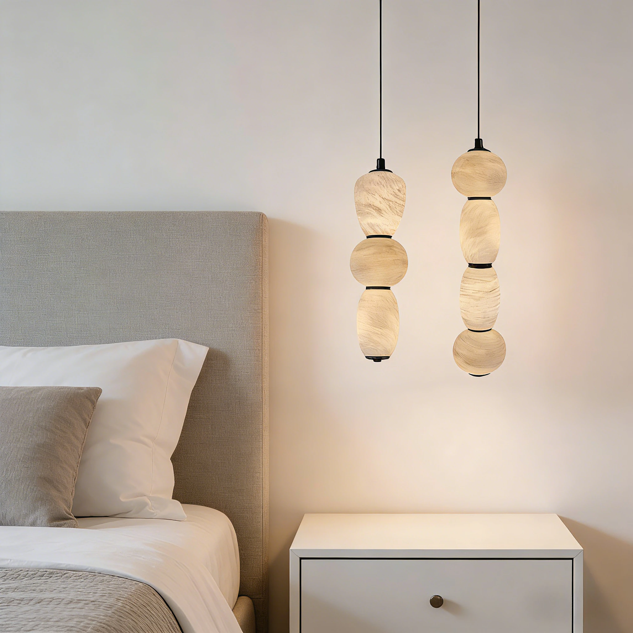 

Натуральная испанская мраморная люстра для ресторана, гостиной, спальни, длинной островной стойки, бара, кабинета, медный алебастровый подвесной светильник