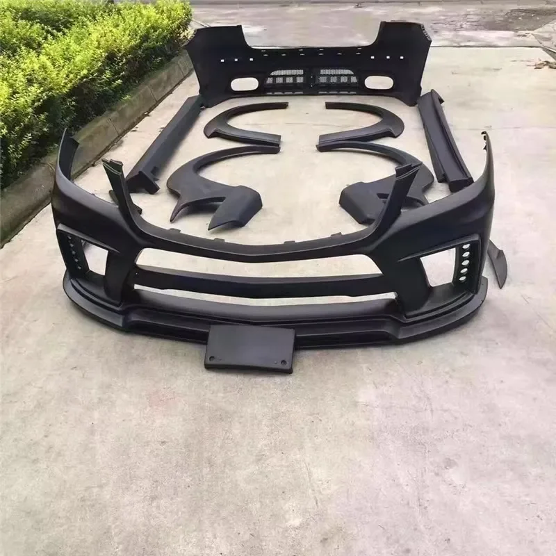 Body Kit For Mercedes Benz W166 ML300 ML350 ML400 ML500 Modified Front Rear Bumper Side Skirt Wheel Eyebrow Surround