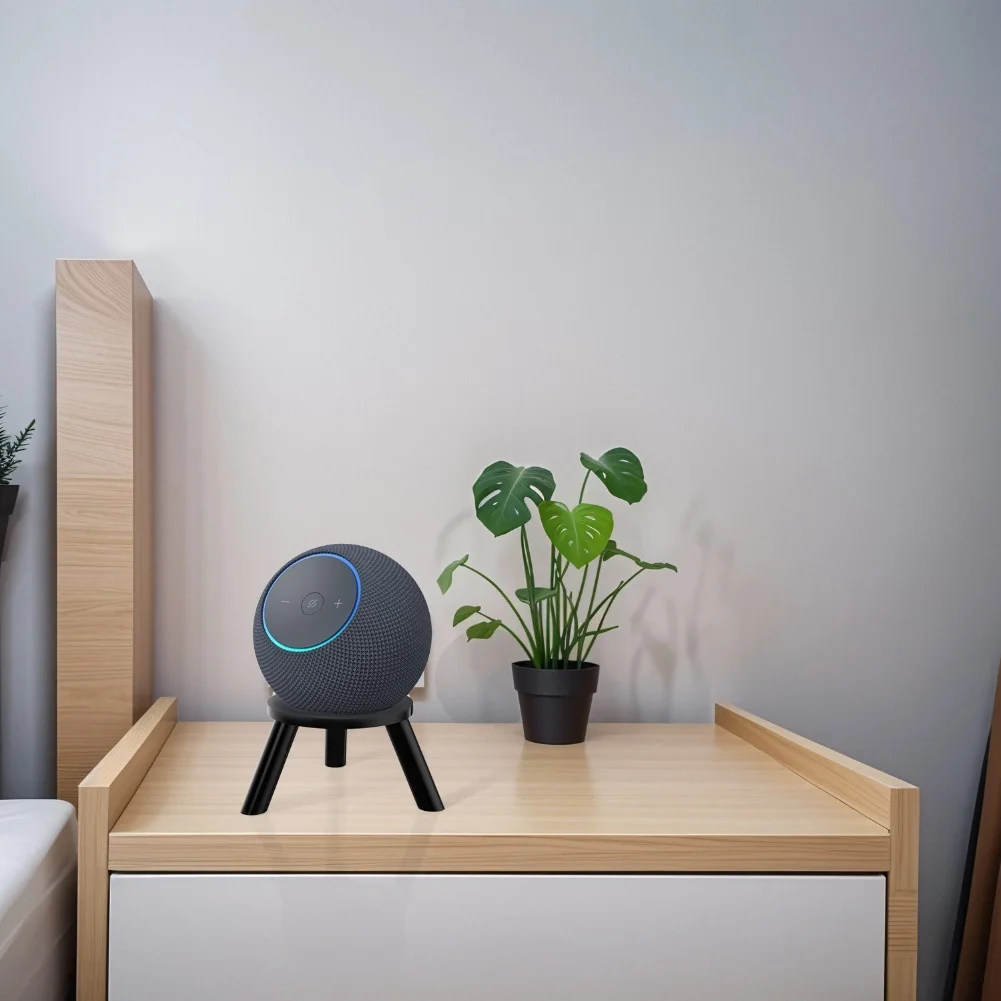 Desktop Speaker Stand For Echo Dot Max For Echo Studio - Sleek & Stylish Holder For Popular Speaker Models,